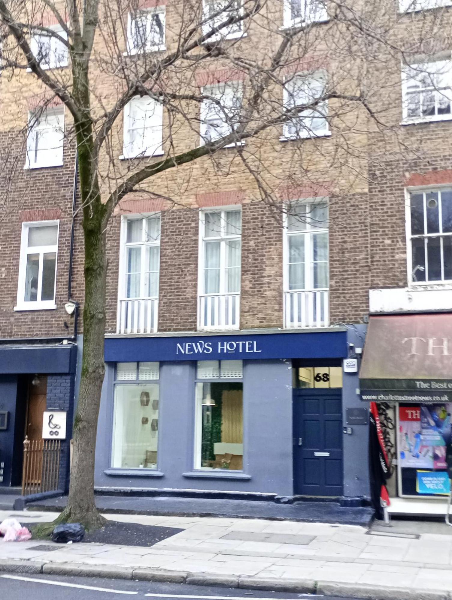Charlotte Street Rooms By News Hotel London Exterior foto